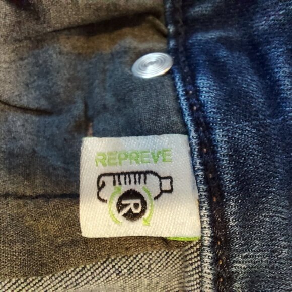 Lane Bryant Womens Size 18 37x30 Flex Magic Waist Mid Rise Straight Denim Jeans - Picture 13 of 15